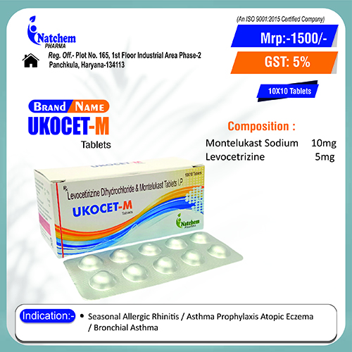 UKOCET-M Tablets