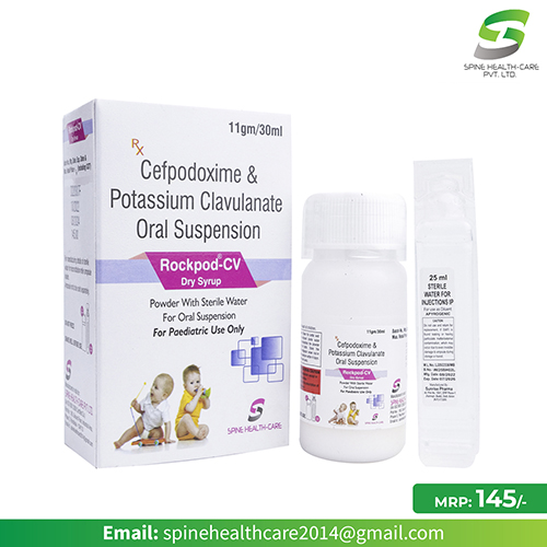 ROCKPOD-CV DRY SYRUP /WATER