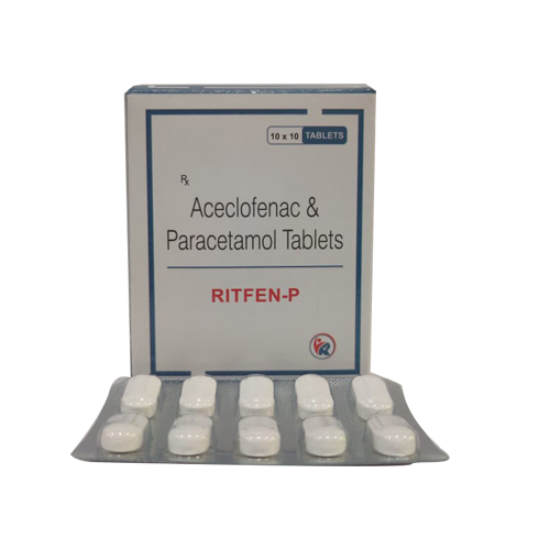 Aceclofenac + Paracetamol Tablets