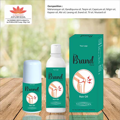 Mahanarayan oil + Gandhpurna oil +Tarpin oil + Lavang oil + Erand oil  +Til oil + Mustard oil