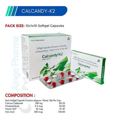 CALCANDY-K2 SOFTGEL CAPSULES