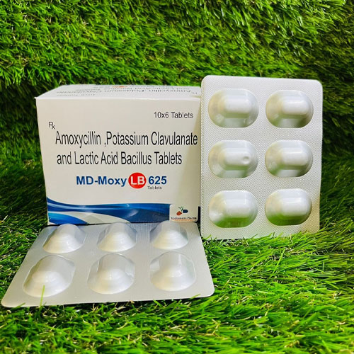 MD-MOXY LB 625 Tablets (10X6)