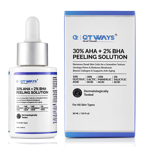QTWAYS 30% AHA + 2% BHA Peeling Solution