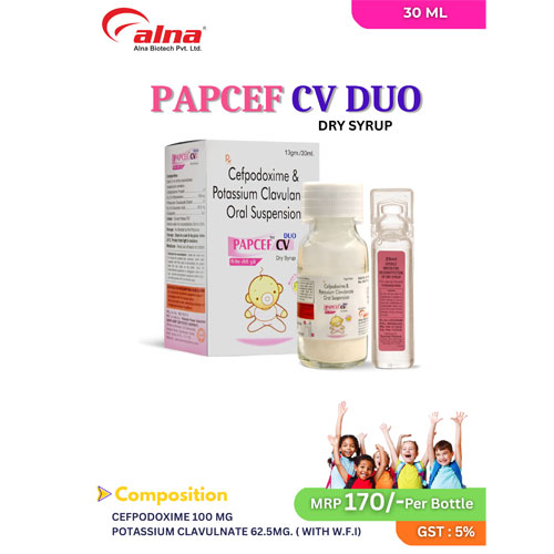 PAPCEF-CV DUO DRY SYRUP