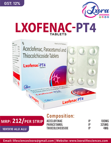 LXOFENAC-PT4 TABLETS