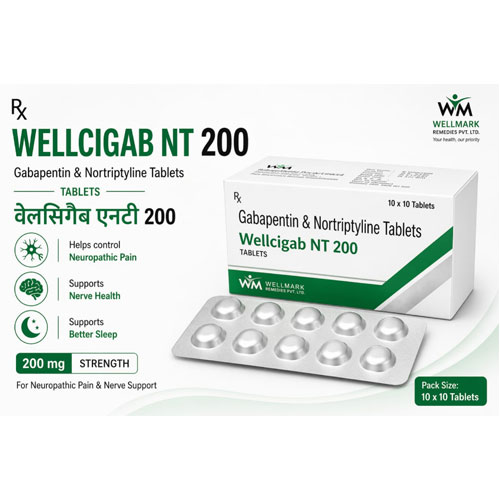 WELLCIGAB-NT 200/10 TABLETS