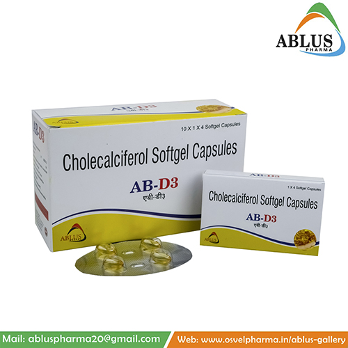 AB-D3 SOFTGEL CAPSULES