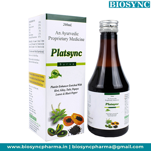 PLATSYNC 200ml Syrup