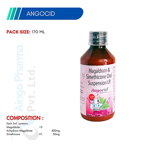 ANGOCID SUSPENSION (MINT FLOVOUR)