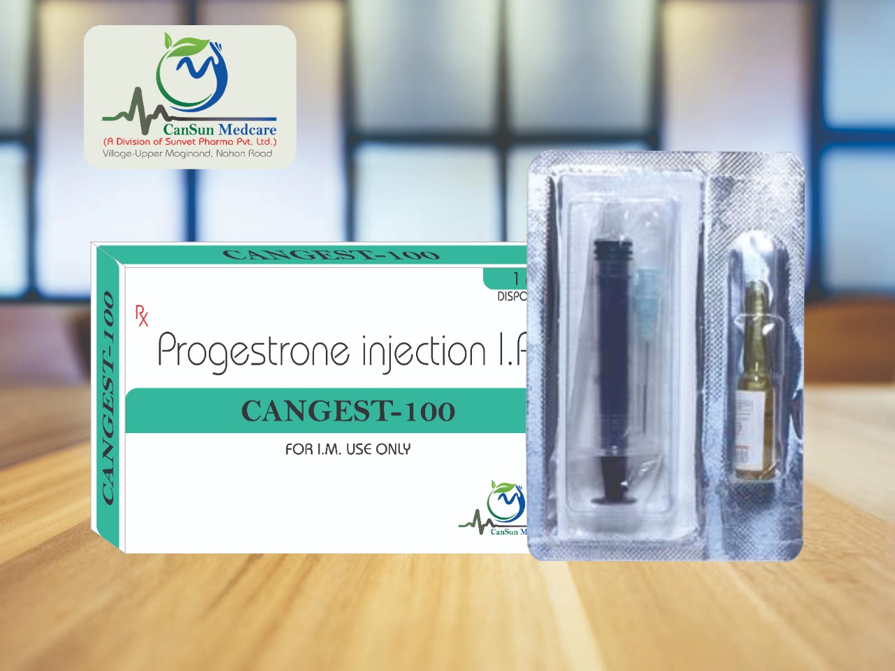 Progesterone injection in PCD Pharma franchise