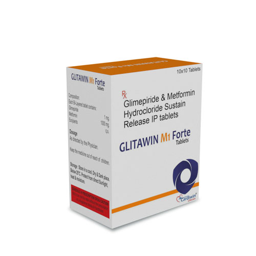 GLITAWIN-M1 FORTE Tablets