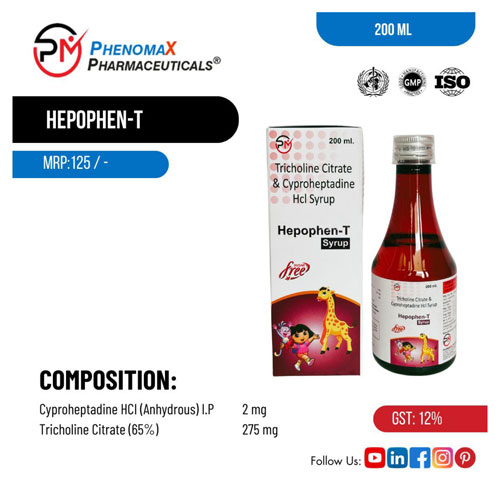 HEPOPHEN-T SYRUP