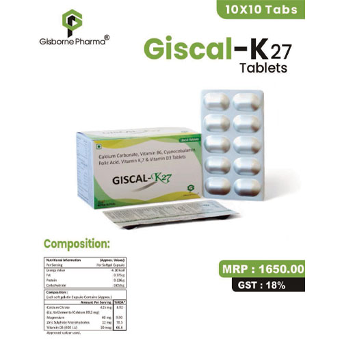GISCAL-K27 Tablets