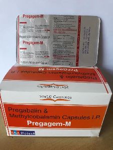 Pregabalin 75mg+ Methylecobalamin 750 mg Capsule