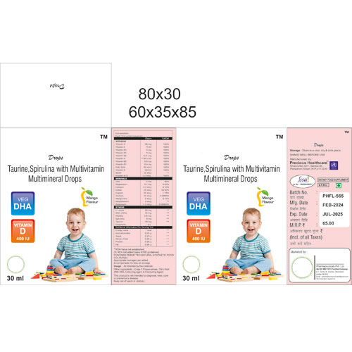 Multivitamin + Multimineral Oral Drops