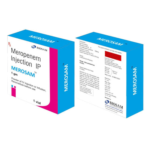 MEROSAM 1 GM (KIT PACK) INJECTION