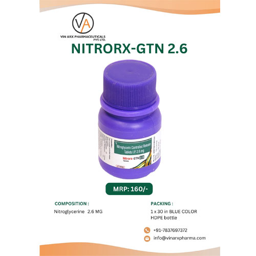 NITRORX-GTN 2.6 TABLETS