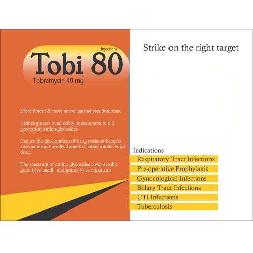 Tobi-80 Injections