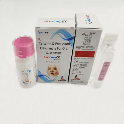 Lavixime-CV Dry Syrups