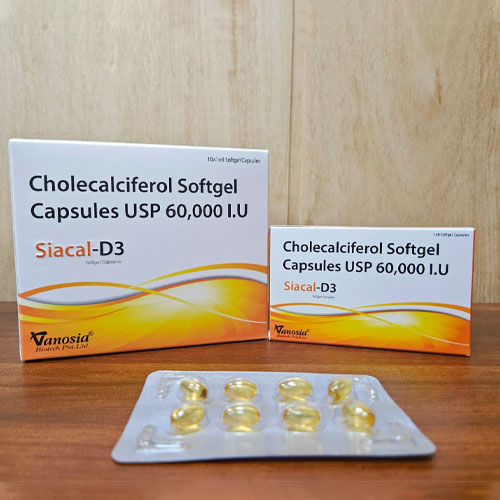 SIACAL-D3 SOFTGEL CAPSULES