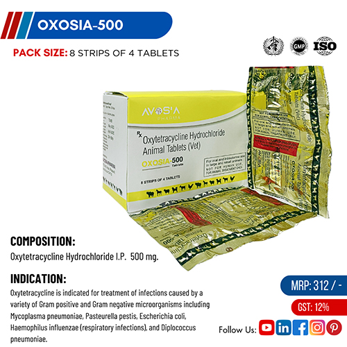 OXOSIA-500 VET TABLETS