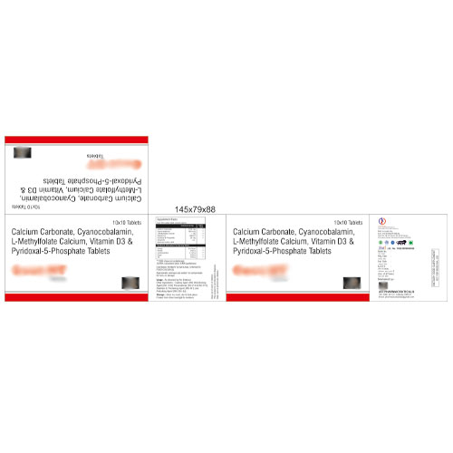 Calcium Carbonate + Vitamin D3 Tablets