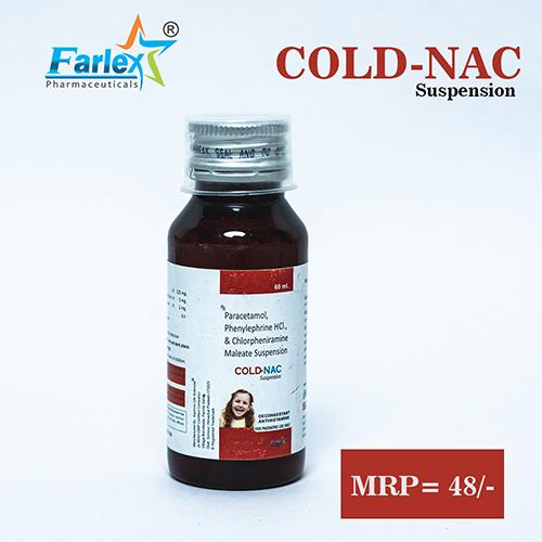 COLD-NAC SUSPENSION (60ml BOTTLE) 