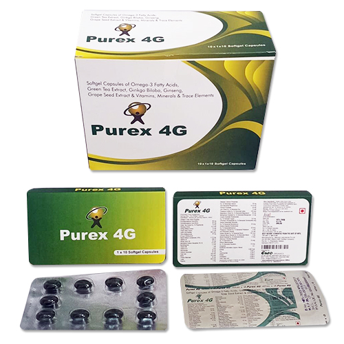 PUREX-4G Softgel Capsules