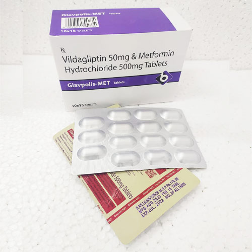 Glavpolis-Met 50/500 Tablets