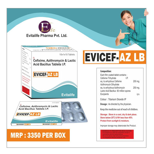EVICEF-AZ LB TABLETS
