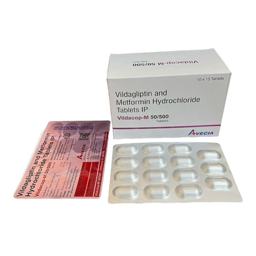 Vildacop-M 50/500 Tablets