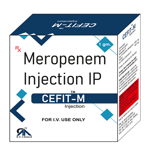Meropenem IP Sodium 1000mg Injection