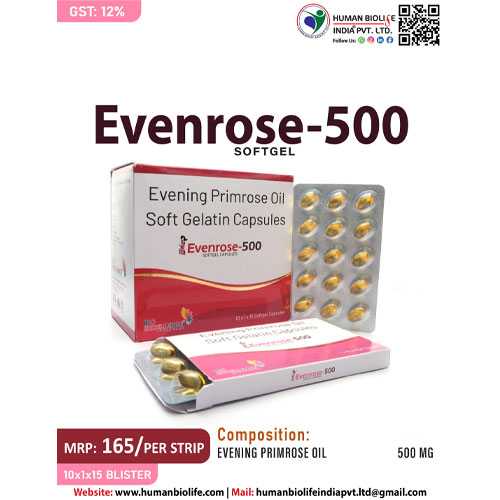 EVENROSE-500 Softgel Capsules