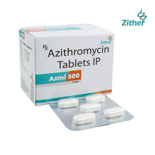 AZMI-500 TABLETS (5*10 Blister Pack)