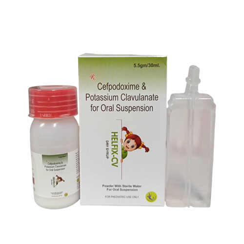HELFIX-CV (DRY SYRUP) WITH WATER