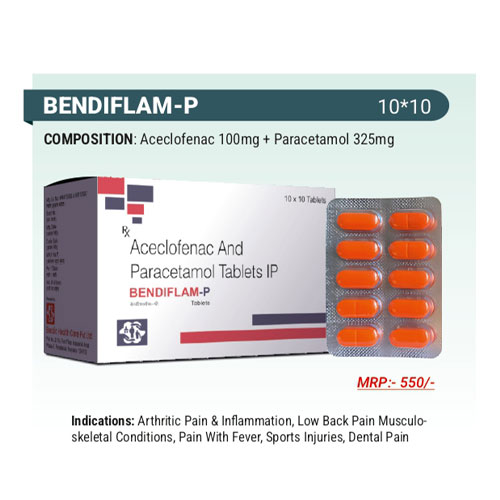 BENDIFLAM-P Tablets