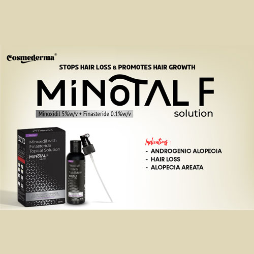 Minoxidil 5% w/v + Finasteride 0.1% Lotion