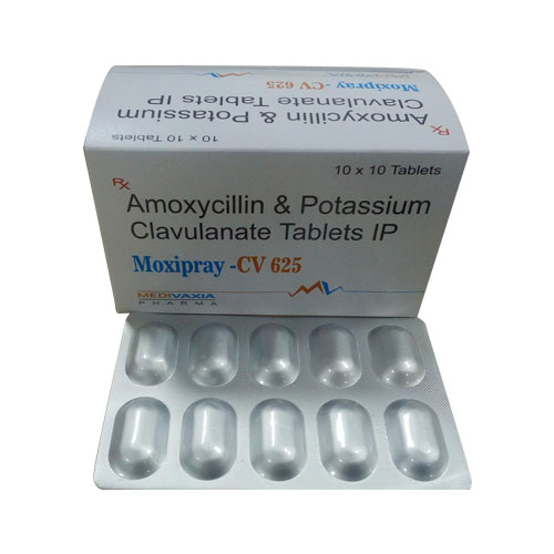 MOXIPRAY CV-625 Tablets (10x10)