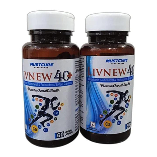 LIVNEW-40+ Softgel Capsules