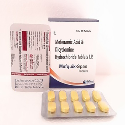 MEFQUIK-SPAS Tablets