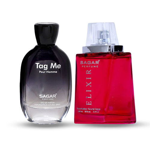 100 ML TAG - ME + 100 ML ELIXER PERFUME COMBO