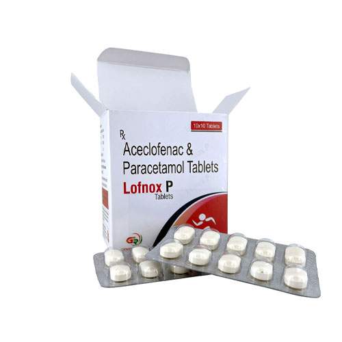 Aceclofenac 100 Mg + Paracetamol 325 Mg Tablets