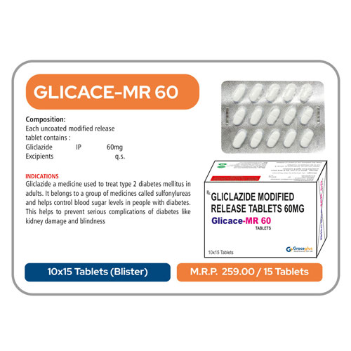 GLICACE MR-60 TABLETS