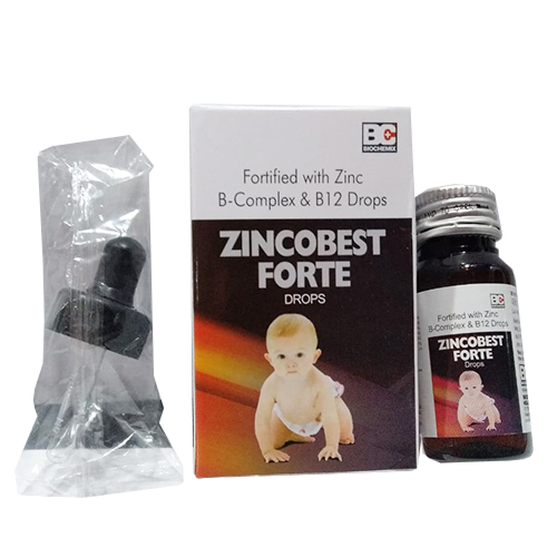  Fortified with Zinc + B12 + B-Complex Oral Drops