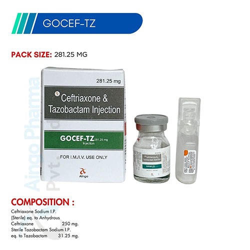 GOCEF-TZ 281.25GM INJECTION