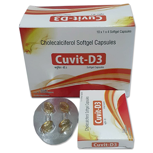CUVIT-D3 Softgel Capsules