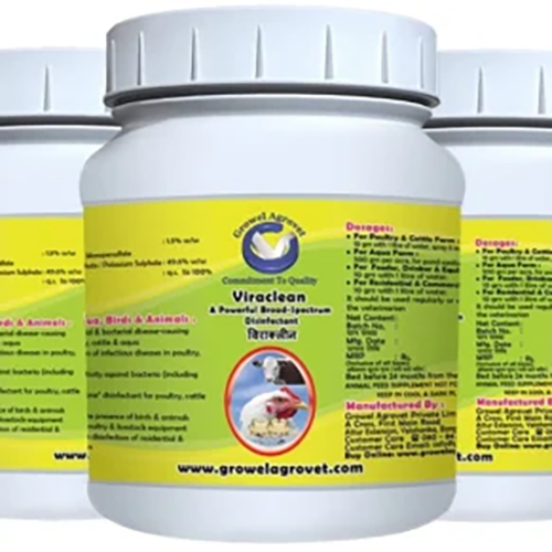 Viraclean –Broad Spectrum Veterinary Disinfectant for Aquaculture,Poultry, Cattle, Horses, Pigs