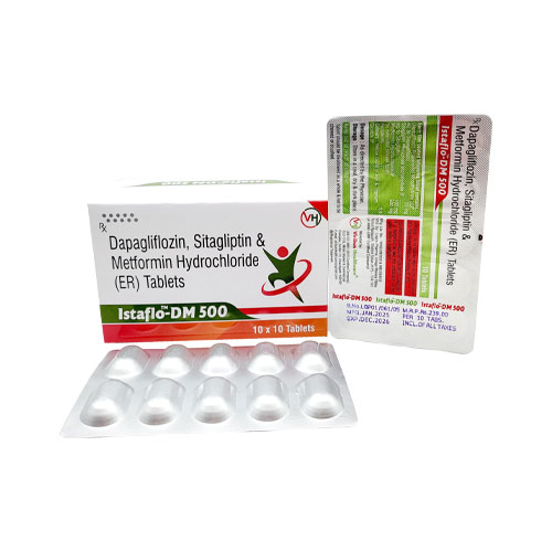 ISTAFLO-DM 500 TABLETS