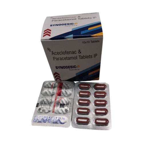 Aceclofenac + Paracetamol Tablets IP