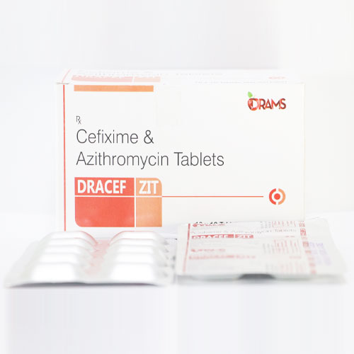 Cefixime 200mg + Azithromycin 250mg Tablets